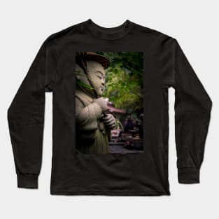 Jizo san at Sanzoku restaurant (山賊/Mountain bandit restaurant) Long Sleeve T-Shirt